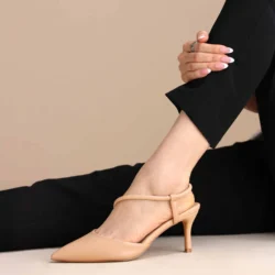 beige pumps heels