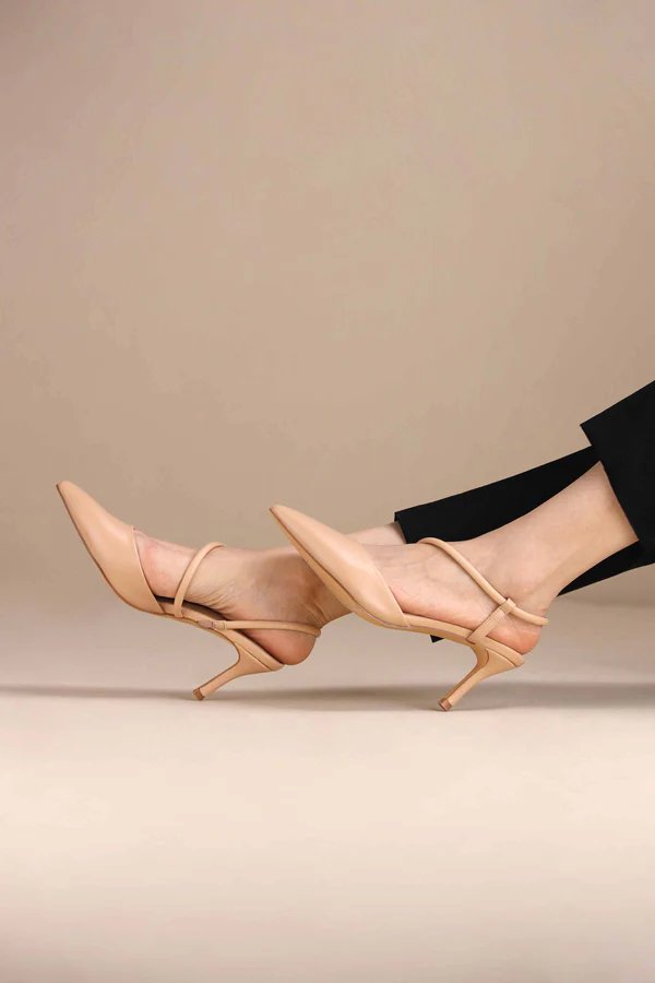 beige pumps heels