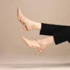 beige pumps heels