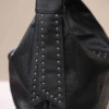 black hand bag