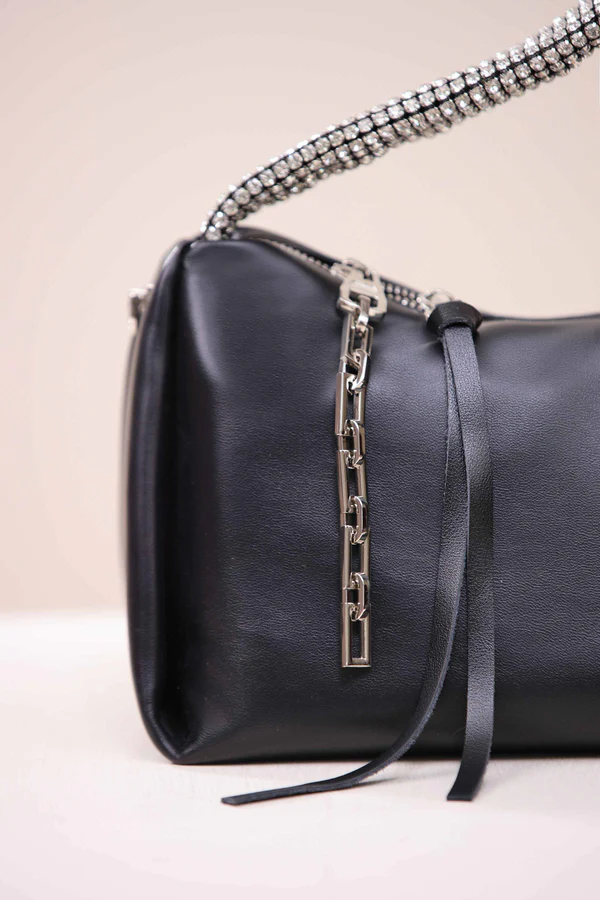 black evening bag