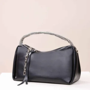 black evening bag