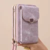 pink phone bag