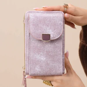 pink phone bag