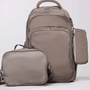 khaki back pack