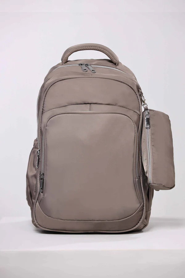 khaki back pack