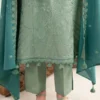 digital printed embroidered 3 piece suit – winter collection
